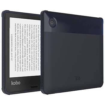 Kobo Libra 2 本体 7インチ HD E Ink カバー付き Clear Case for 7-inch All-new Kobo Libra Colour/Kobo Libra 2